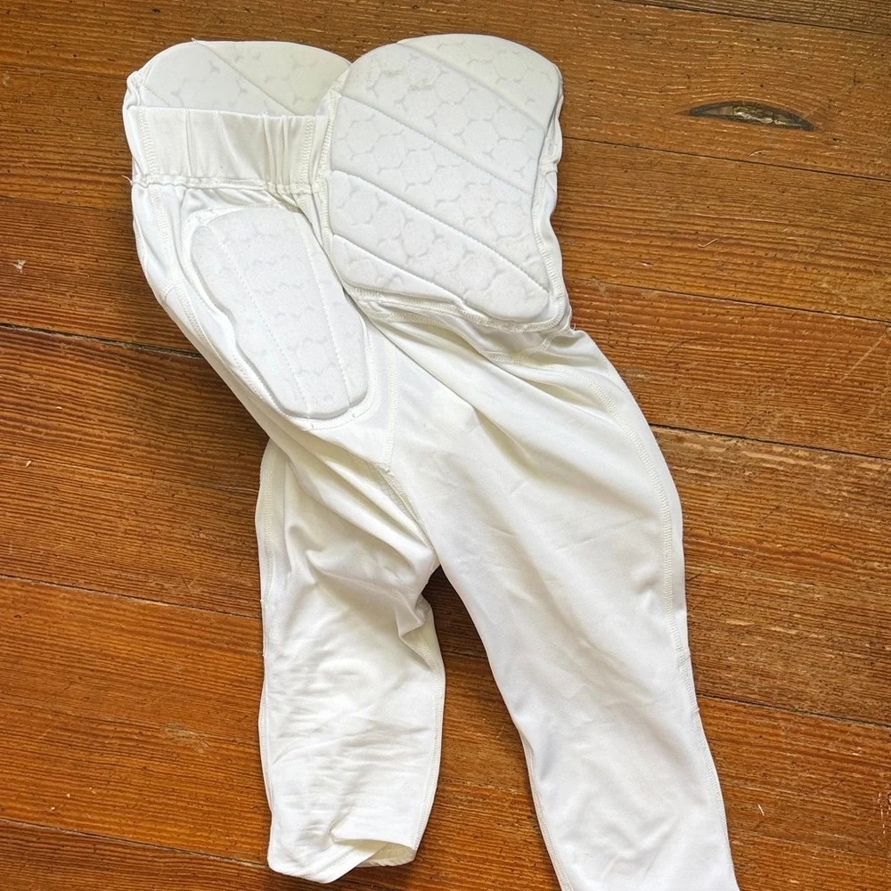 Under Armour youth small White Padded Sports Pants - Picture 5 of 6